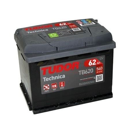 batteria da 540 tudor|Tudor TB620. Car battery Tudor 62Ah 12V .